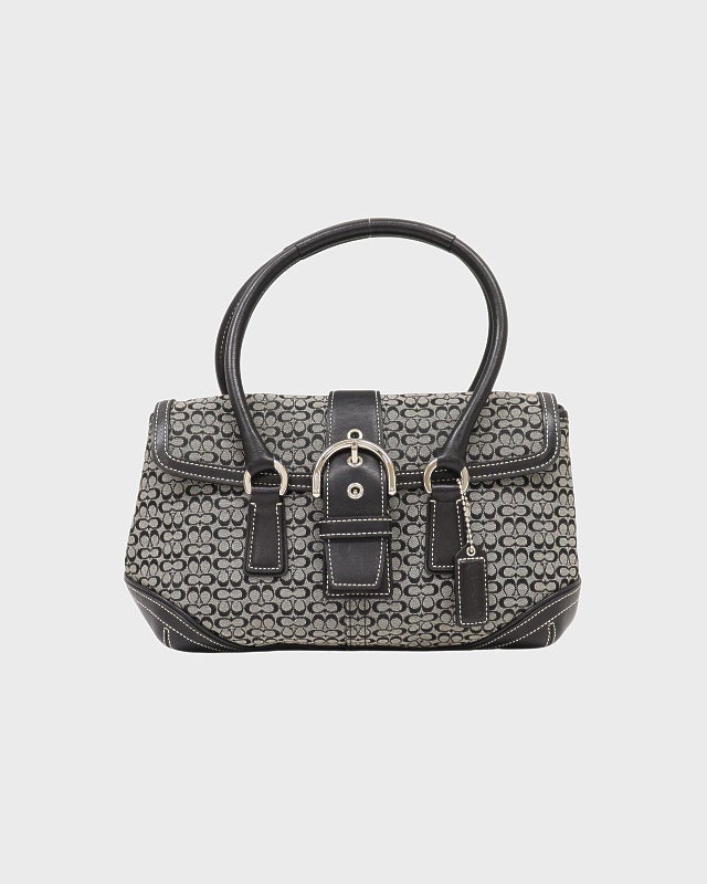 COACH シグネチャーハンドバッグ | Hedy