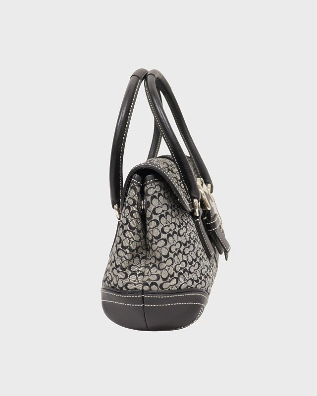 COACH シグネチャーハンドバッグ | Hedy