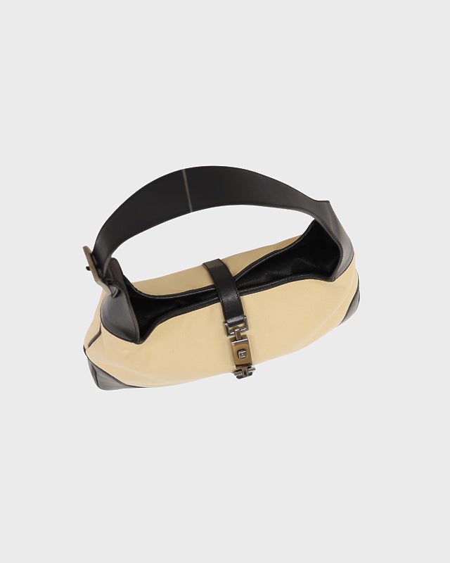 GUCCI ジャッキーキャンバスレザーワンショルダーバッグ | Hedy