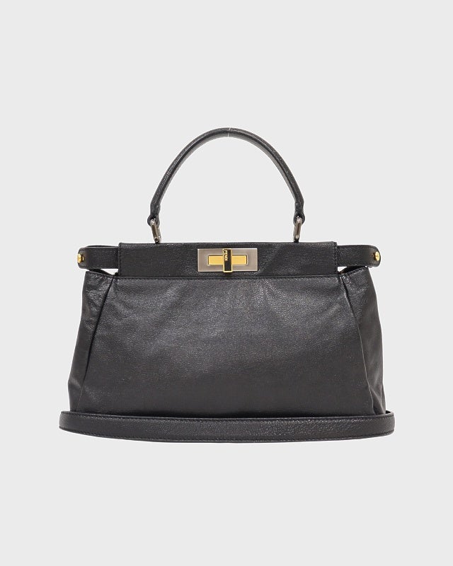 LOEWE アナグラムスエードレザーショルダーバッグ | Hedy