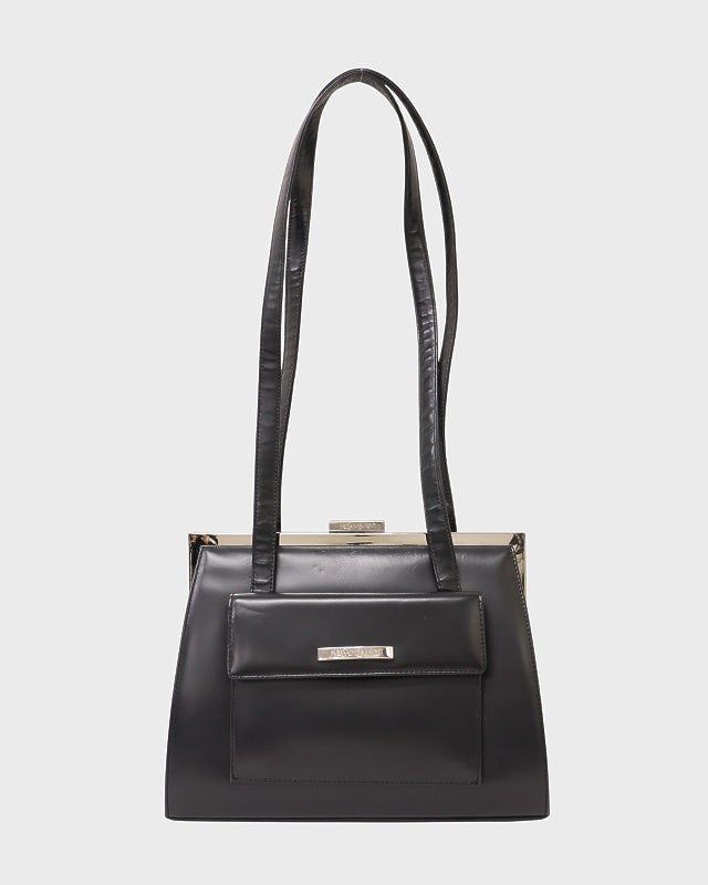 YSL ロゴ金具レザーショルダーバッグ | Hedy