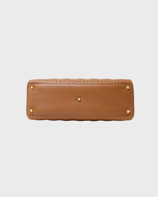 DIOR レディディオールレザーハンドバッグ | Hedy