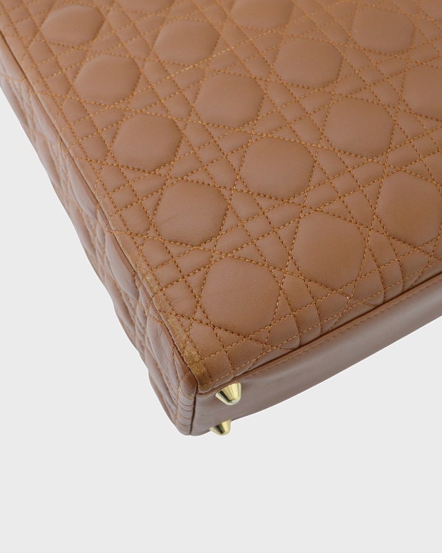 DIOR レディディオールレザーハンドバッグ | Hedy