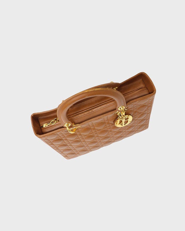 DIOR レディディオールレザーハンドバッグ | Hedy