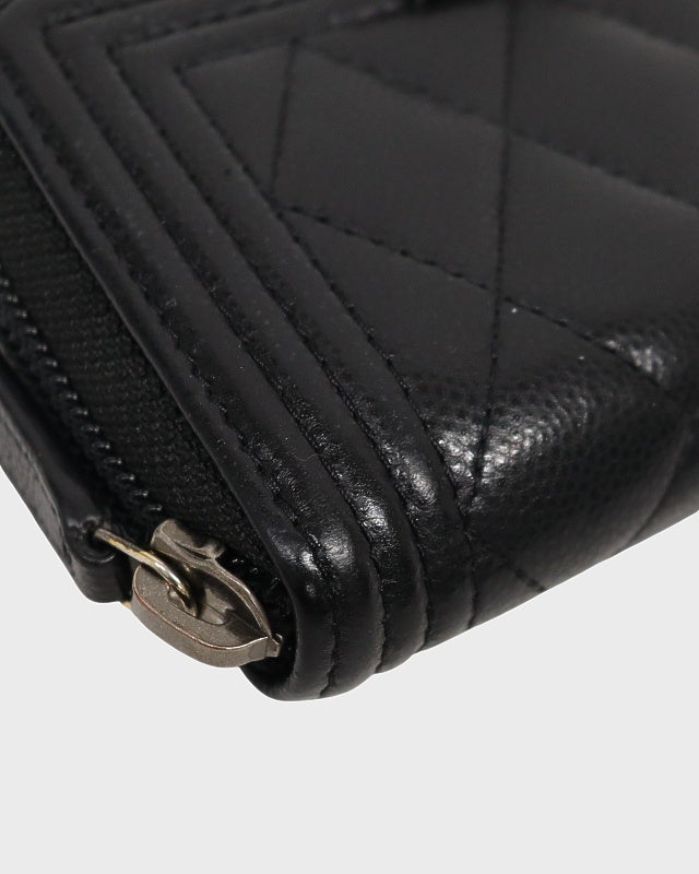 CHANEL ボーイシャネル キャビアスキンコインケース | Hedy