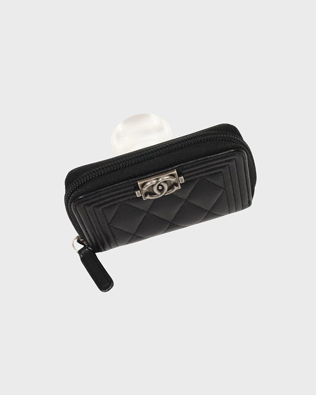 CHANEL ボーイシャネル キャビアスキンコインケース | Hedy