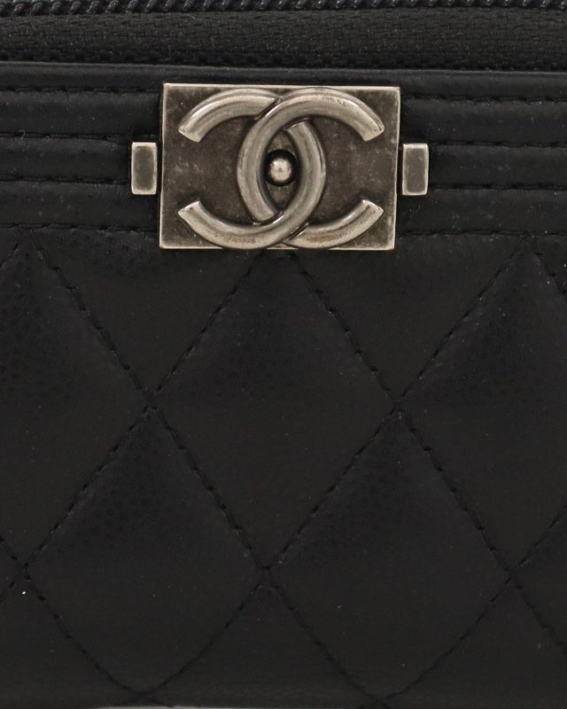 CHANEL ボーイシャネル キャビアスキンコインケース | Hedy