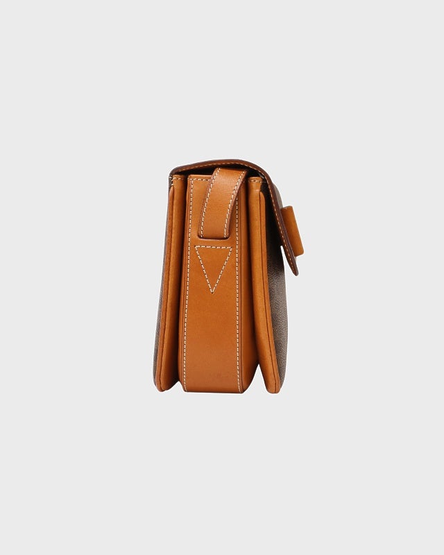 CELINE マカダム柄ロゴ金具ショルダーバッグ | Hedy