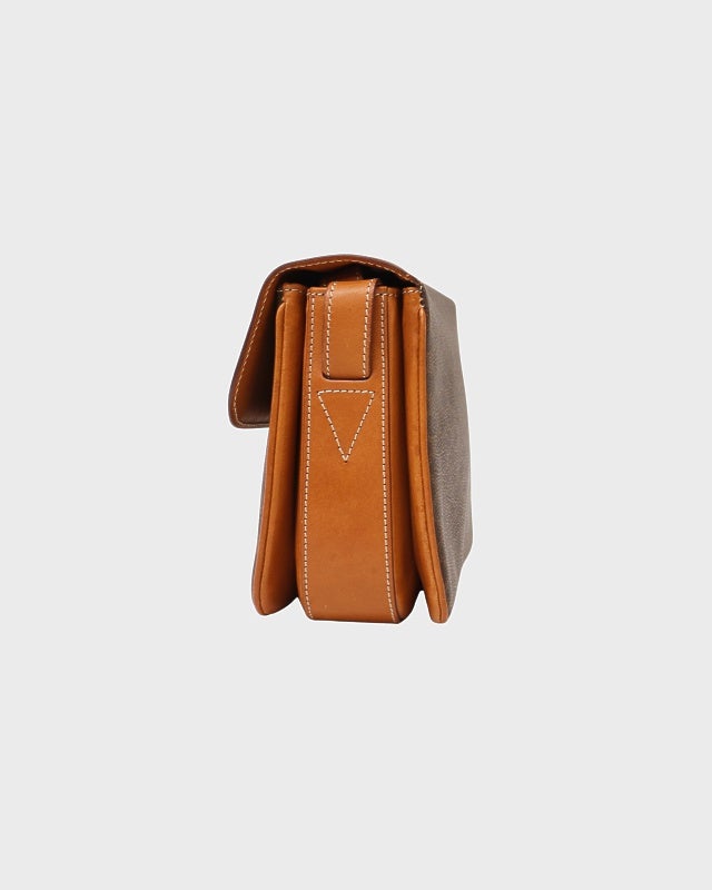 CELINE マカダム柄ロゴ金具ショルダーバッグ | Hedy