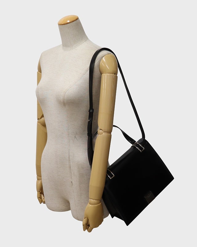 CELINE ロゴ金具レザー2Wayバッグ | Hedy