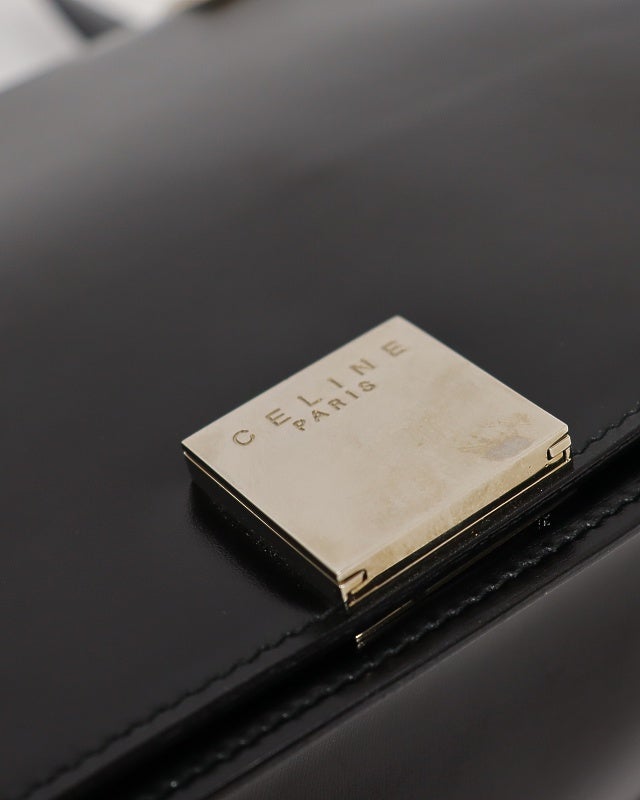CELINE ロゴ金具レザー2Wayバッグ | Hedy