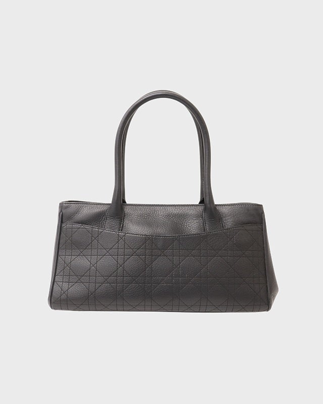 DIOR カナージュレザーハンドバッグ | Hedy
