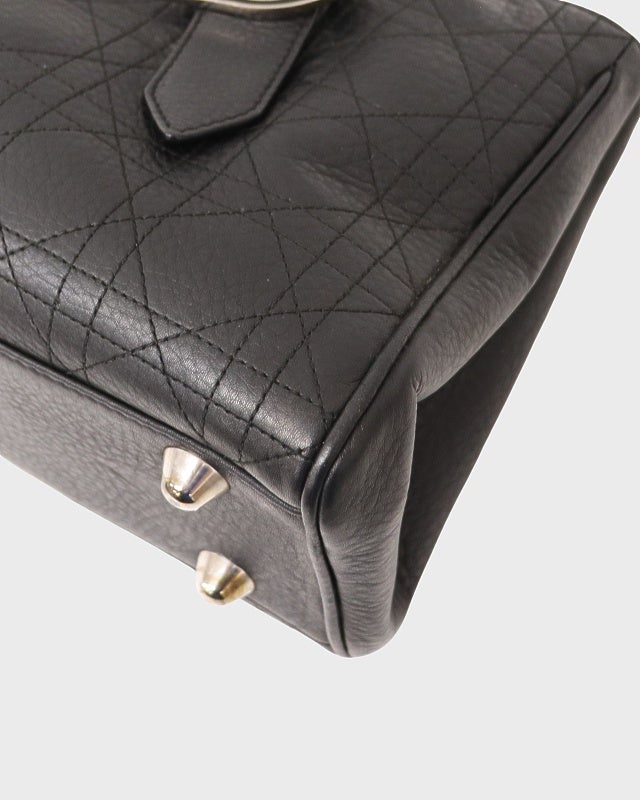DIOR カナージュレザーハンドバッグ | Hedy