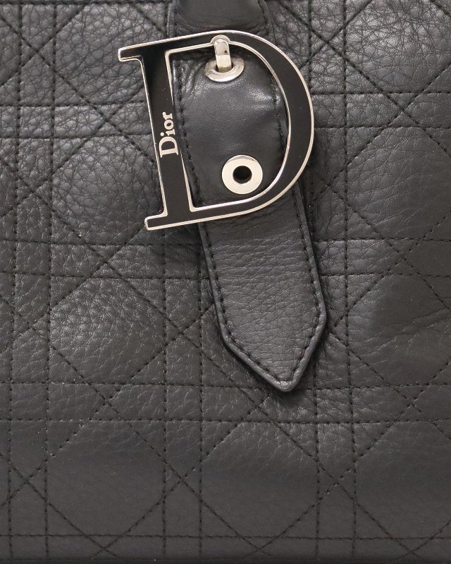 DIOR カナージュレザーハンドバッグ | Hedy