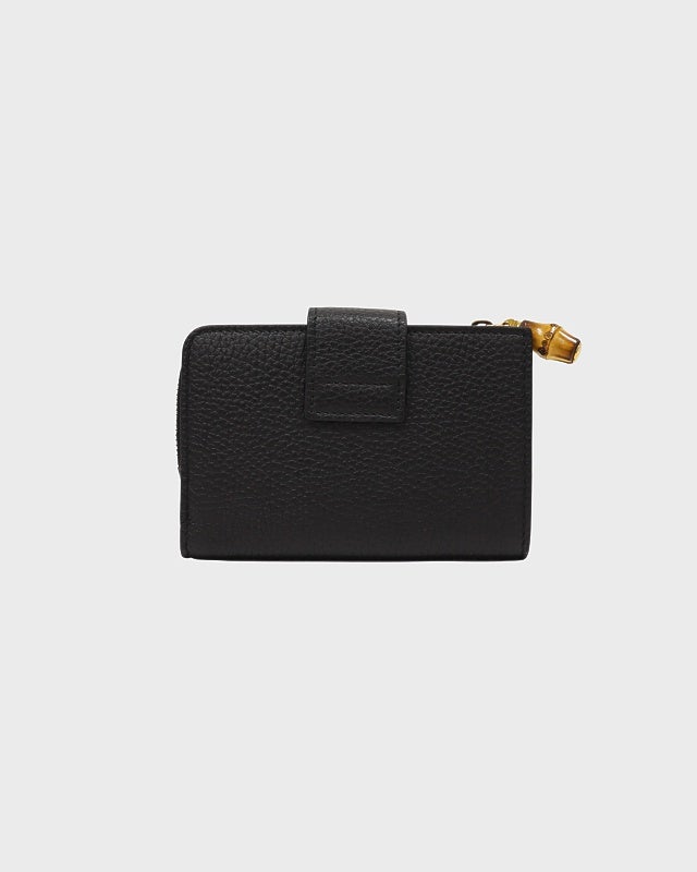 GUCCI バンブー付きダブルGミディアムウォレット | Hedy