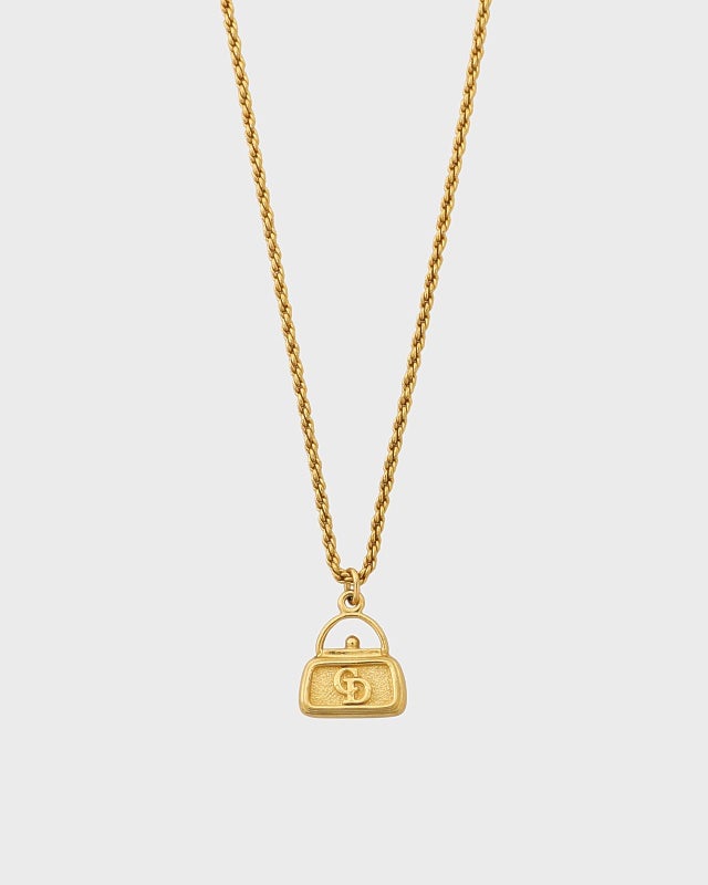 DIOR バッグモチーフCDネックレス | Hedy
