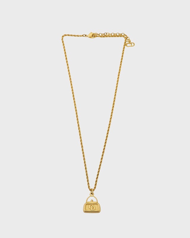 DIOR バッグモチーフCDネックレス | Hedy