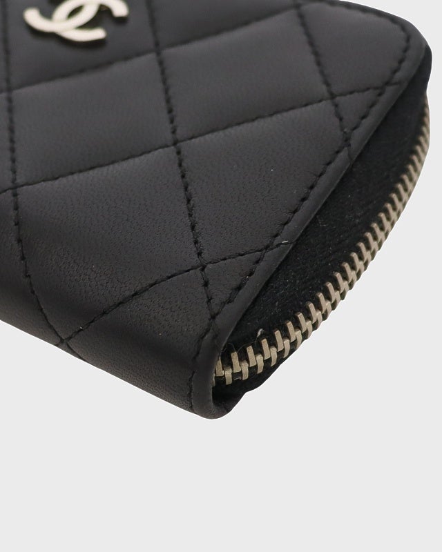 CHANEL マトラッセラムスキンコインケース | Hedy