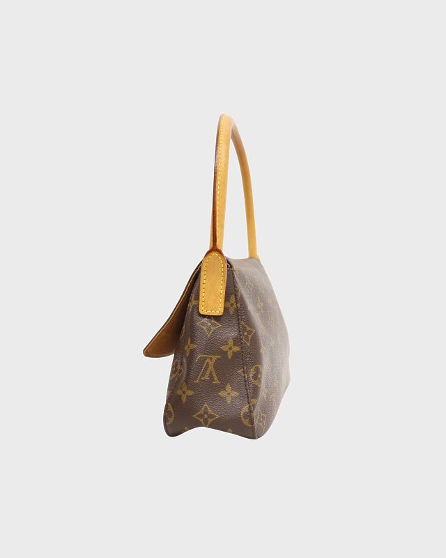 美品 ルイ・ヴィトン モノグラム ミニルーピングバッグ LOUIS VUITTON モノグラム ミニルーピング | Hedy