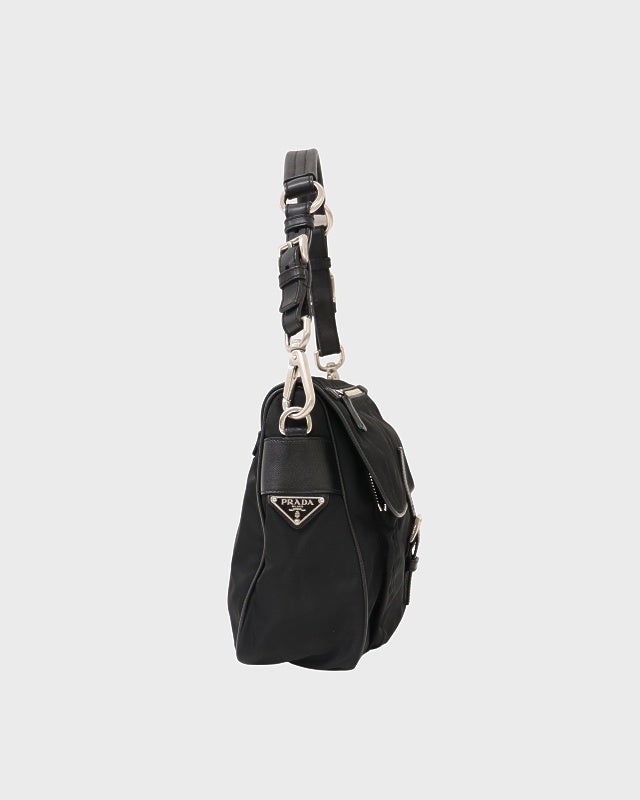 PRADA 三角ロゴ金具ナイロンワンショルダーバッグ | Hedy