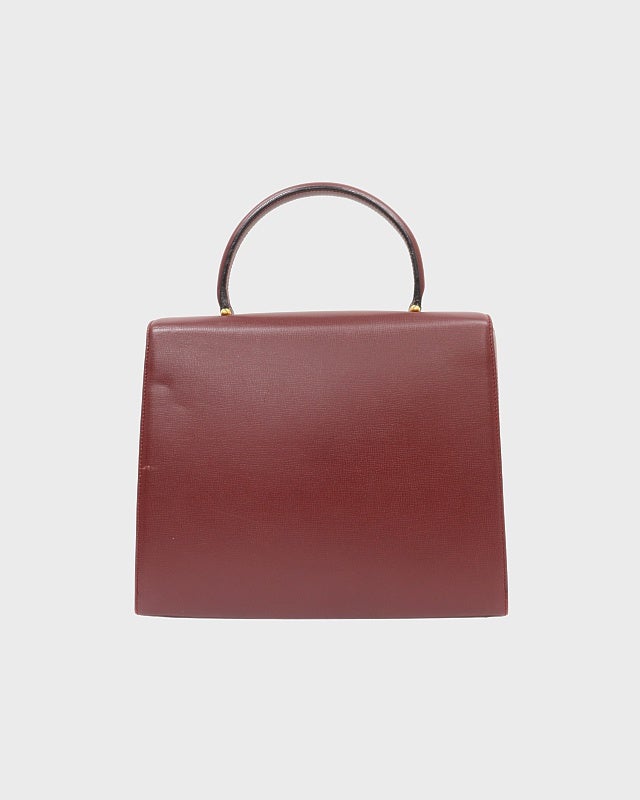 Cartier マストラインレザーハンドバッグ | Hedy