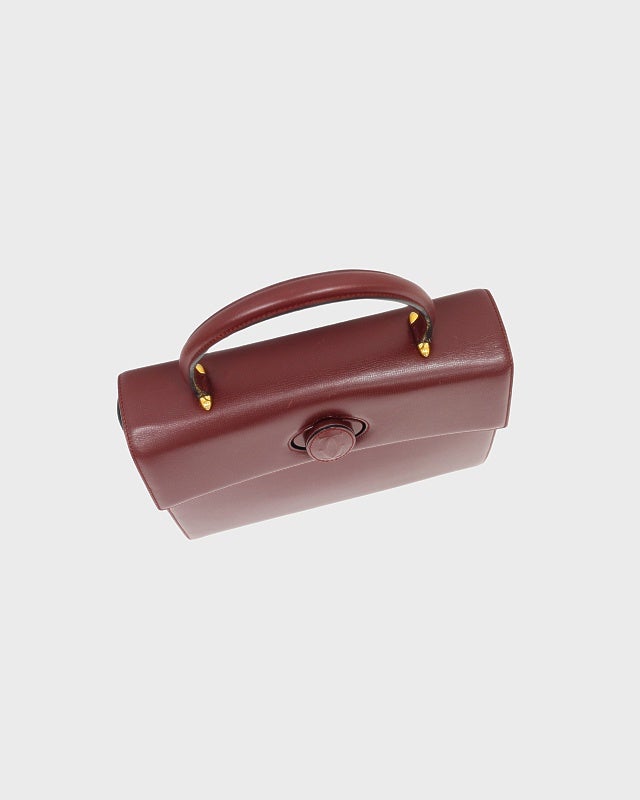 Cartier マストラインレザーハンドバッグ | Hedy