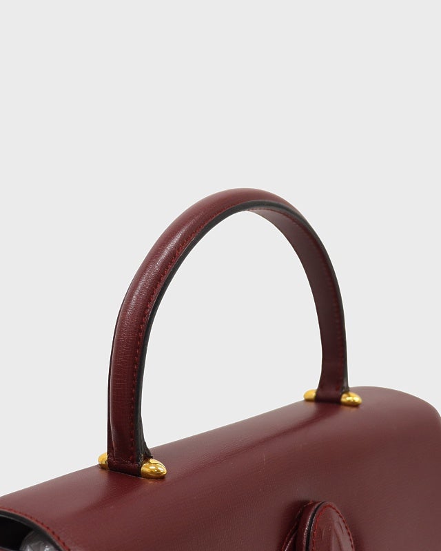 Cartier マストラインレザーハンドバッグ | Hedy