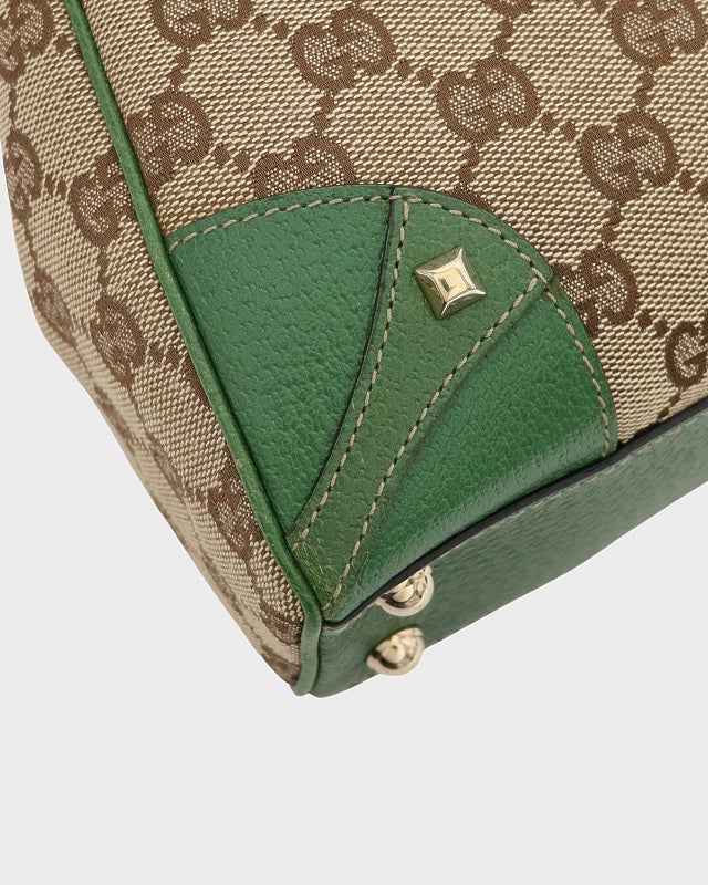 GUCCI ニュージャッキーGGキャンバスハンドバッグ | Hedy