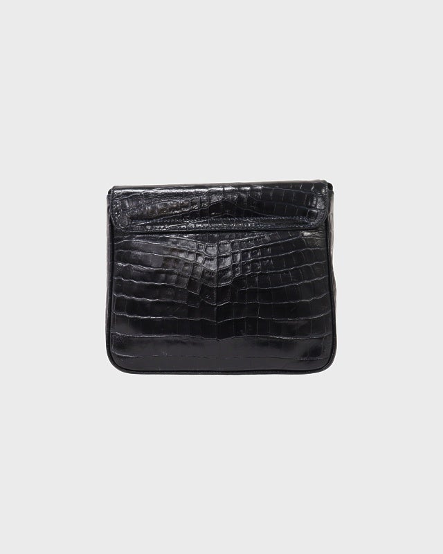 Ferragamo ガンチー金具レザーショルダーバッグ | Hedy