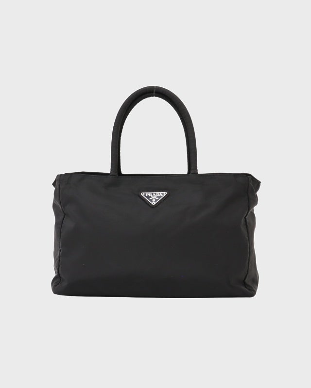 PRADA 三角ロゴ ナイロンバッグ PRADA 三角ロゴ金具ナイロンハンドバッグ | Hedy