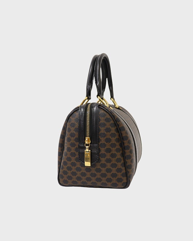 CELINE マカダム柄ハンドバッグ | Hedy