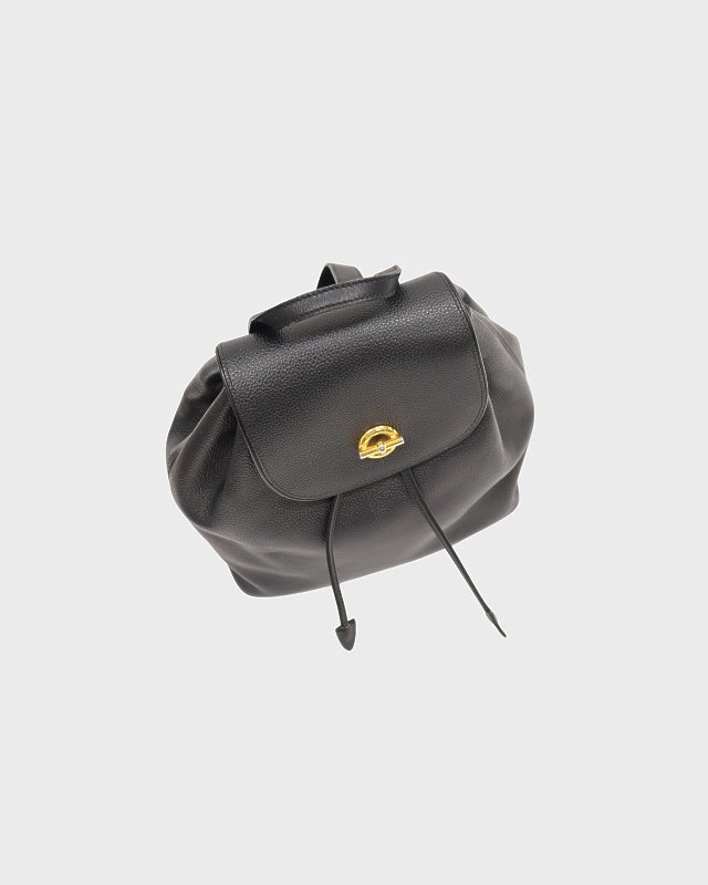 CELINE サークルロゴ金具レザーリュックサック | Hedy