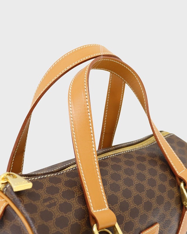 CELINE マカダム柄ブラゾン刻印2Wayバッグ | Hedy