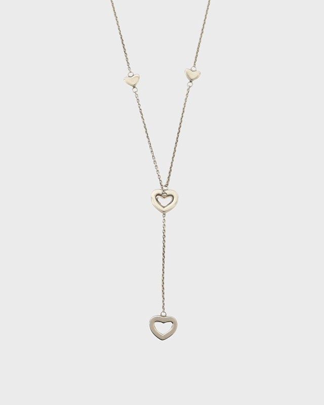 TIFFANY&CO. ハートリンクラリアットネックレス | Hedy