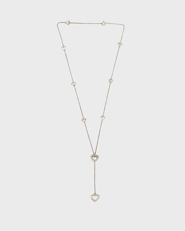 TIFFANY&CO. ハートリンクラリアットネックレス | Hedy