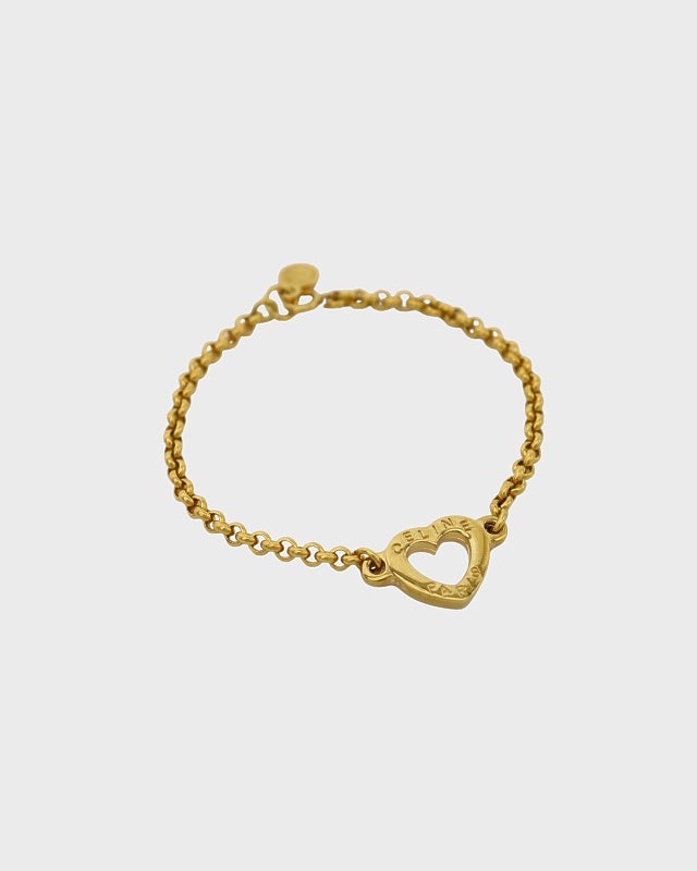 CELINE ハート型チャーム ブレスレット CELINE ハートチェーンブレスレット | Hedy