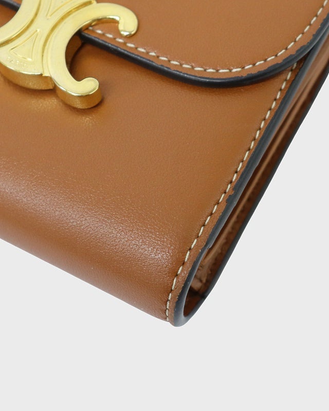 CELINE スモール フラップウォレット トリオンフ | Hedy