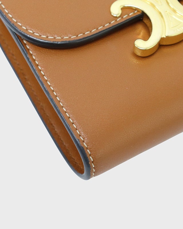 CELINE スモール フラップウォレット トリオンフ | Hedy