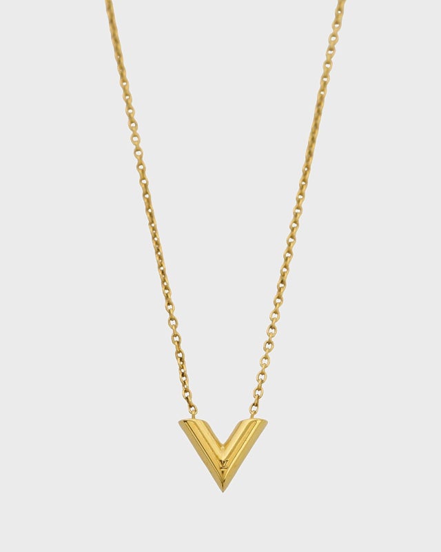 LOUIS VUITTON エッセンシャルVネックレス | Hedy