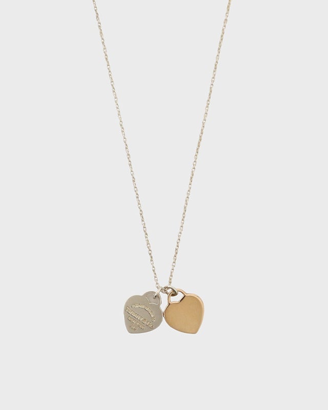 TIFFANY&CO. リターントゥダブルハートネックレス | Hedy