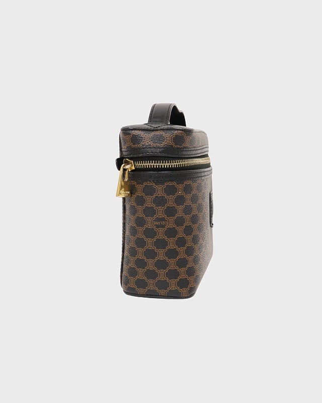 CELINE マカダム柄バニティバッグ | Hedy