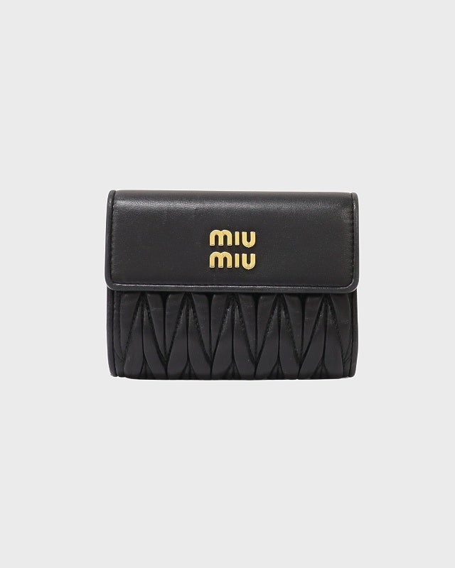 miu miu マテラッセレザーウォレット | Hedy