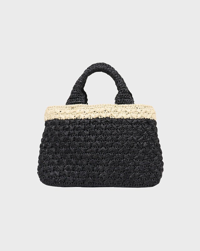 カナリア プロフ必読！専用 PRADA カナパ ラフィア | Hedy