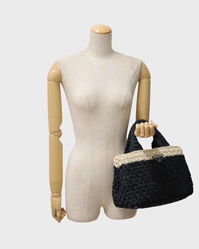 PRADA カナパ ラフィア | Hedy