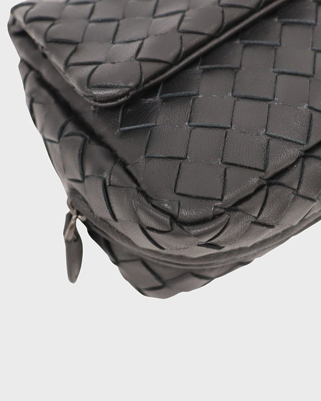 BOTTEGA VENETA イントレチャートレザーショルダーバッグ | Hedy