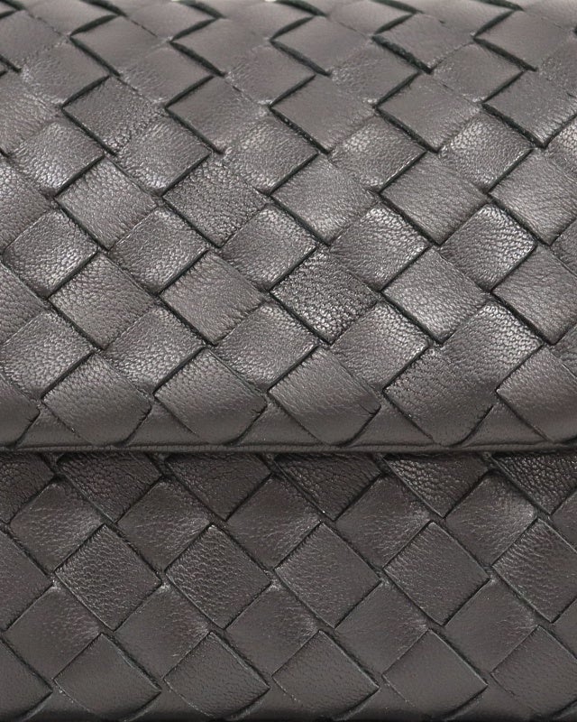 BOTTEGA VENETA イントレチャートレザーショルダーバッグ | Hedy