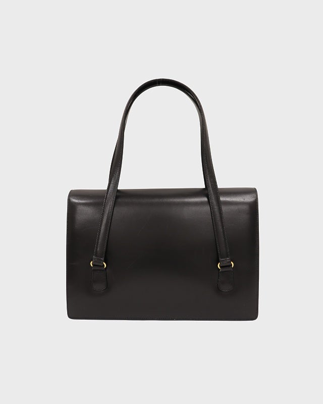 CELINE トリオンフレザーハンドバッグ | Hedy