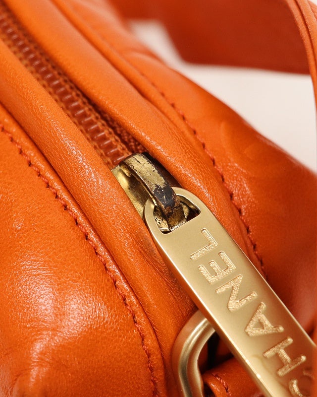 CHANEL チョコバーラムスキンワンショルダーバッグ | Hedy