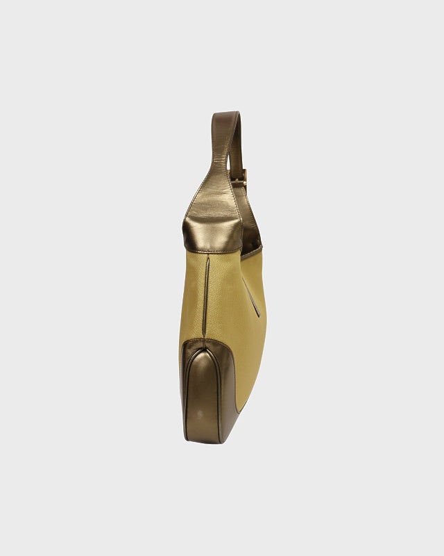 GUCCI ジャッキーキャンバスレザーワンショルダーバッグ | Hedy
