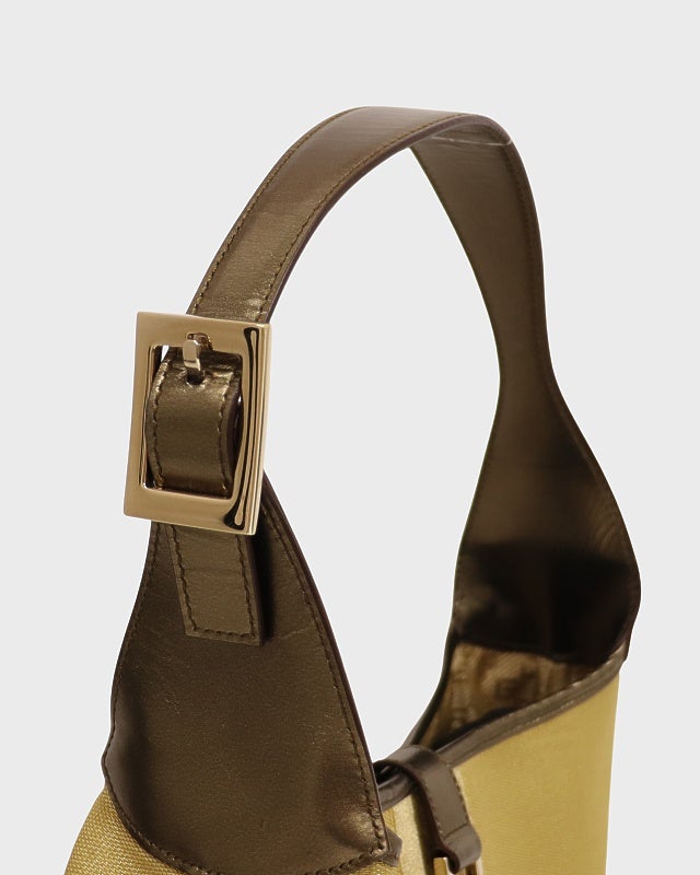 GUCCI ジャッキーキャンバスレザーワンショルダーバッグ | Hedy